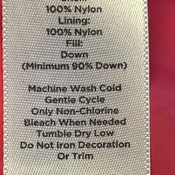 Talbots Pink Puffer Zip Up Vest - Sz L - Picture 7 of 9